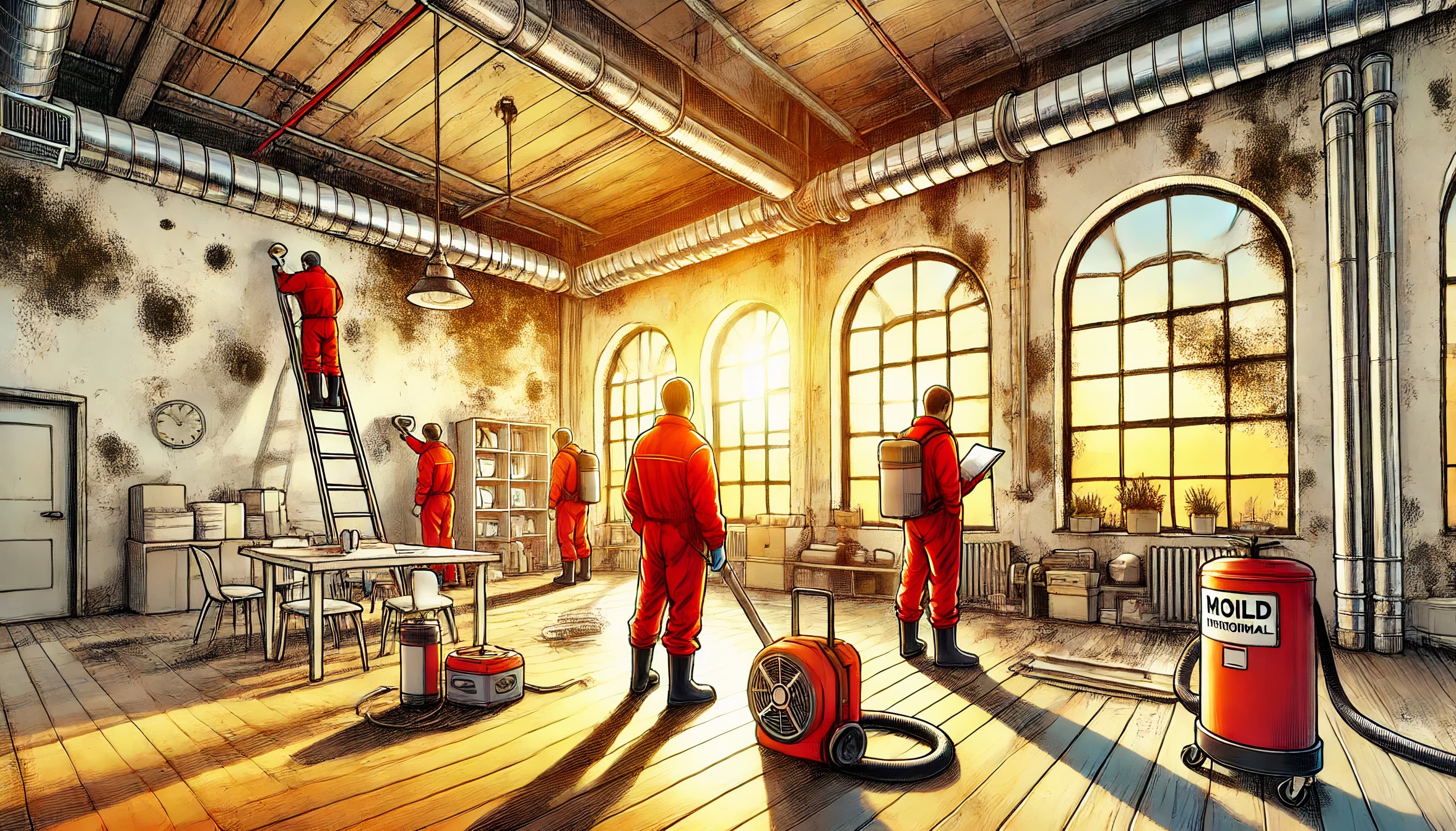 Mold Remediation services in Vancouver - Professional water damage restoration